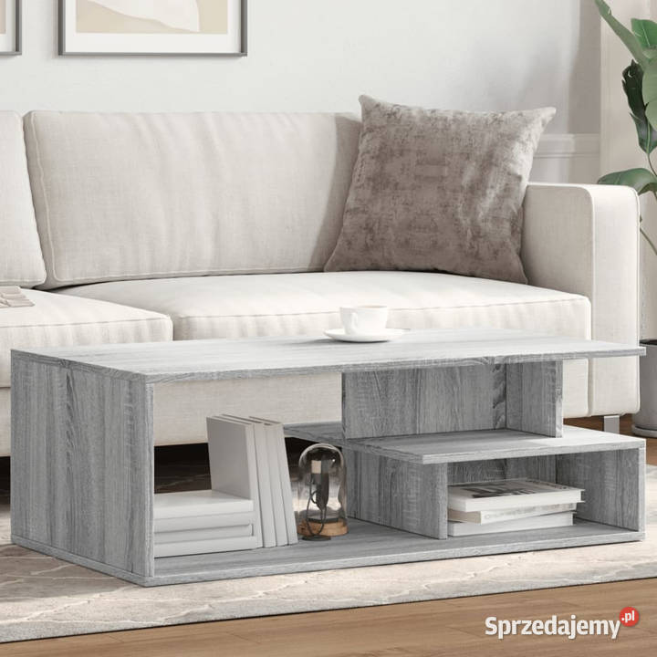 Stolik kawowy szary dąb sonoma 102x55x35 Stoły