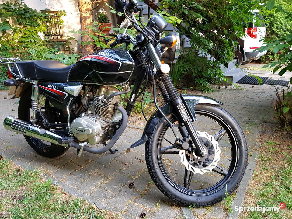Romet RM 125 Router 6500km Wrocław