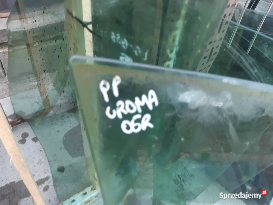 Fiat Croma prawa przednia szyba z drzwi Łódź