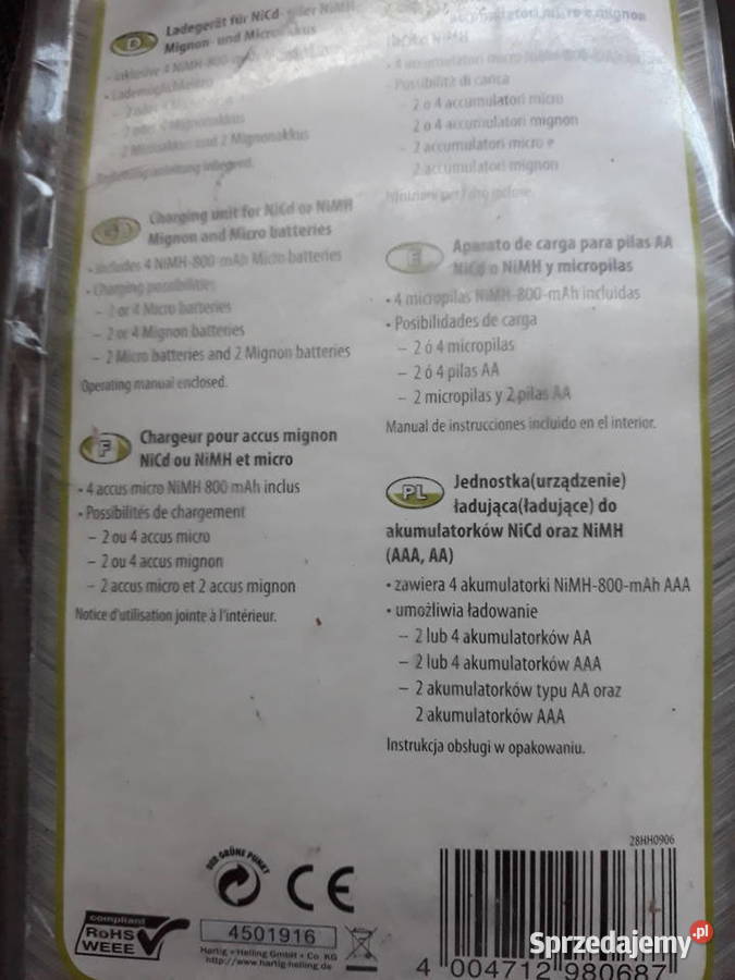 Ładowarka do akumulatorów Sosnowiec