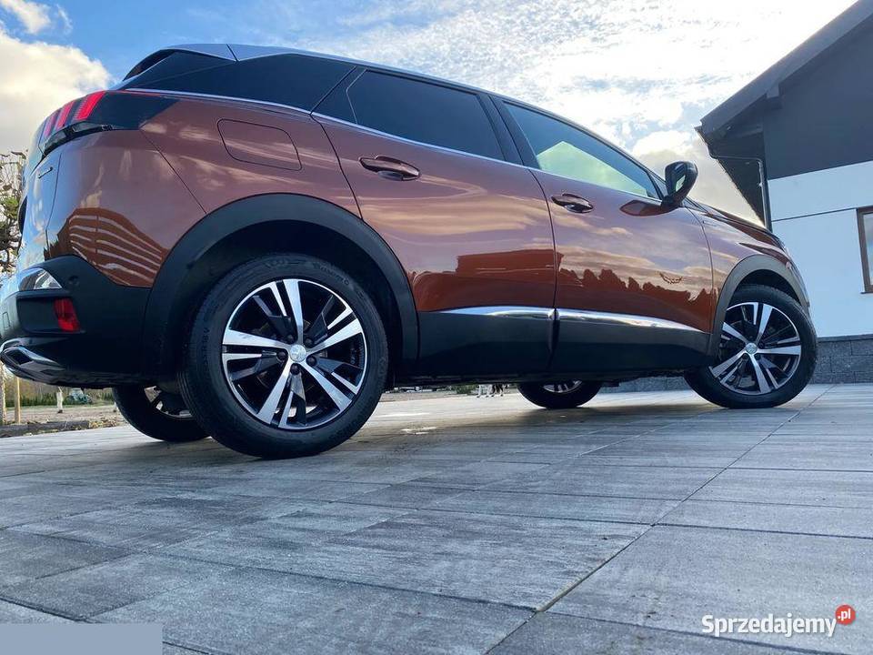 Peugeot 3008 12 benzyna 131 2017r zadbany kujawsko-pomorskie Grudziądz