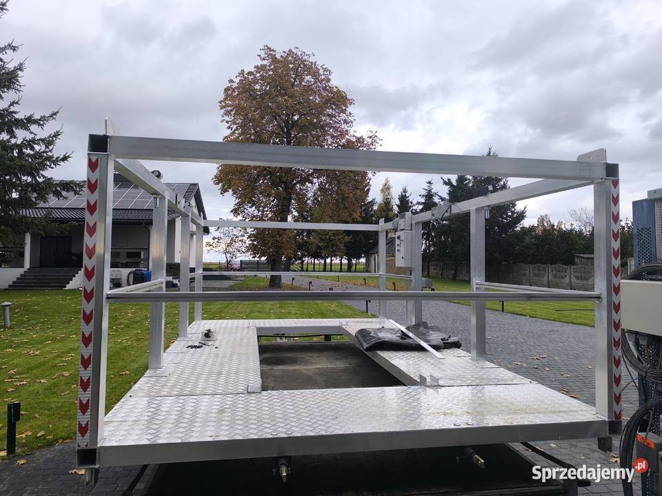 Platforma podest rampa aluminium wielkopolskie Koło