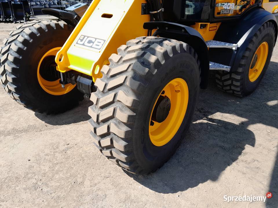 JCB 409 2024r 10 MTH ŁADOWARKA TELESKOPOWA 407 Dźwigi, podnośniki Krotoszyn