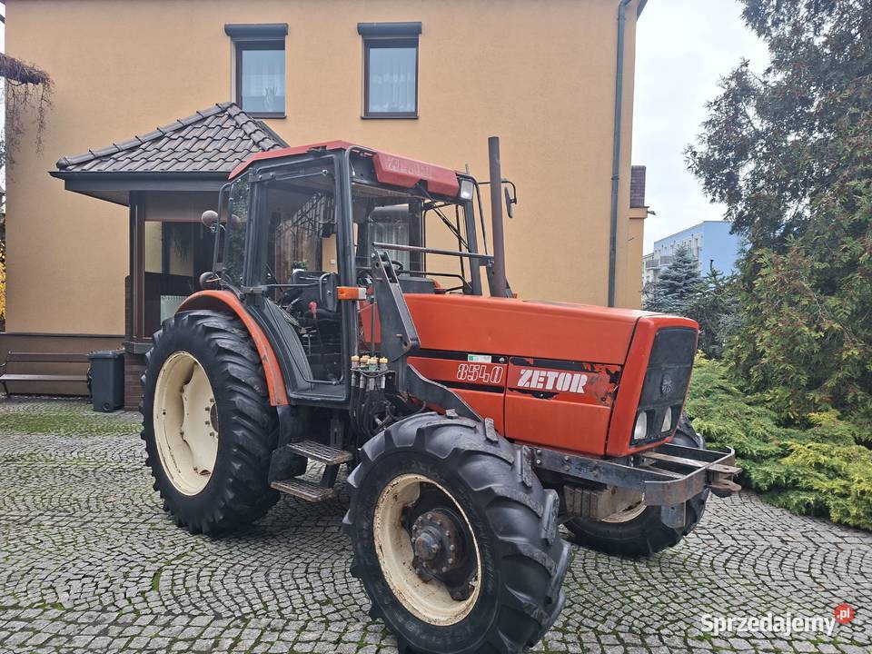 Ciągnik traktor Zetor 8540 z turem oryginal wielkopolskie Pleszew