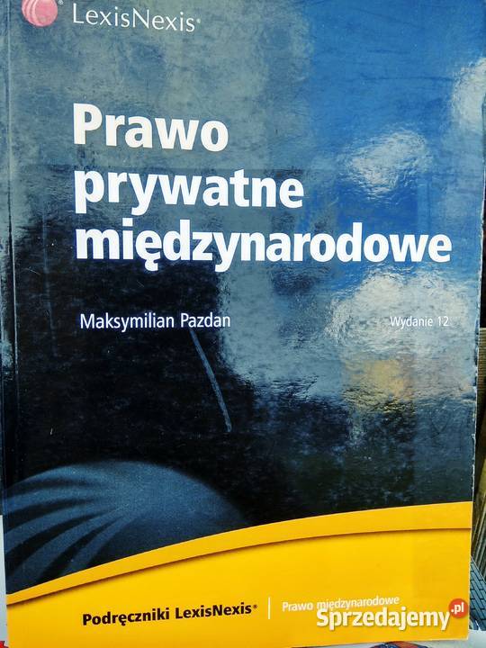 Prawo prywatne międzynarodowe antykwariaty Książki naukowe i popularnonaukowe mazowieckie Warszawa
