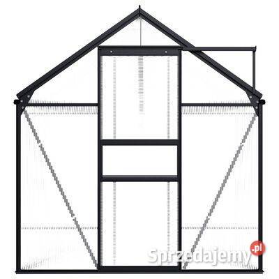 vidaXL Szklarnia antracytowa aluminium 703 Szklarnie mazowieckie Warszawa sprzedam