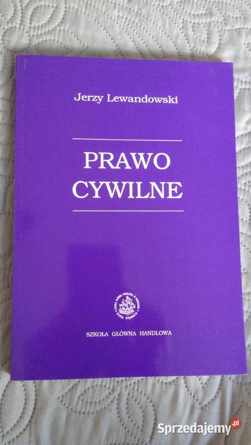 PRAWO CYWILNE Jerzy Lewandowski Warszawa