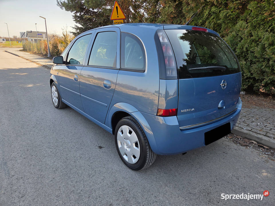 Opel Meriva LIFT 16Benzyna Klima Serwis Zadbana Rok produkcji 2009