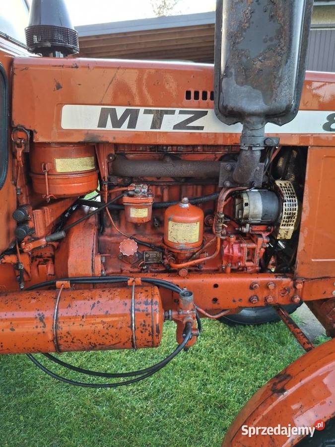 Ciągnik MTZ 8082 Belarus w oryginale godny Przystajń