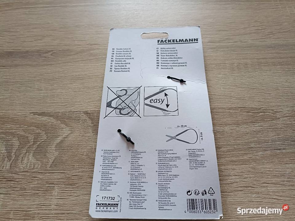 Elastyczne nożyczki XL