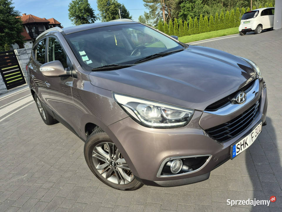 Hyundai ix35 16 benzyna grzane fotele navi komputer pokładowy lubelskie Drelów