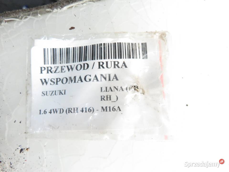 PRZEWÓD WSPOMAGANIA SUZUKI LIANA 16 sprzedam