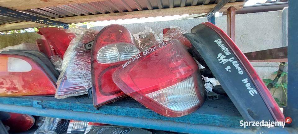 Hyundai getz 2003 2004 2005 lampa tył lewa