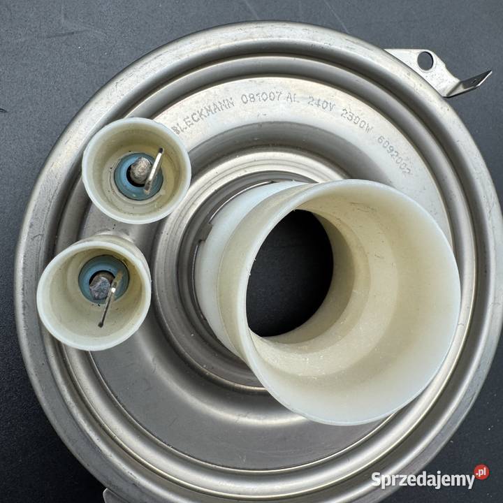 Grzałka zmywarki Miele metalowa z pokrywką Jasienica