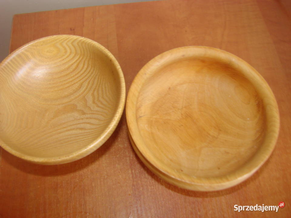 małe drewniane miseczki pomorskie