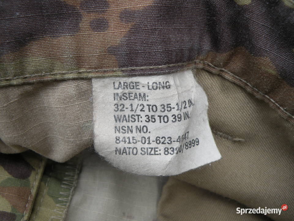 Spodnie ACU multicam Scorpion large long