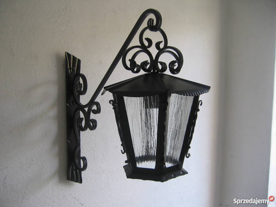 KINKIET WISZĄCY KWADRATOWY domu i ogrodu Oświetlenie Częstochowa sprzedam