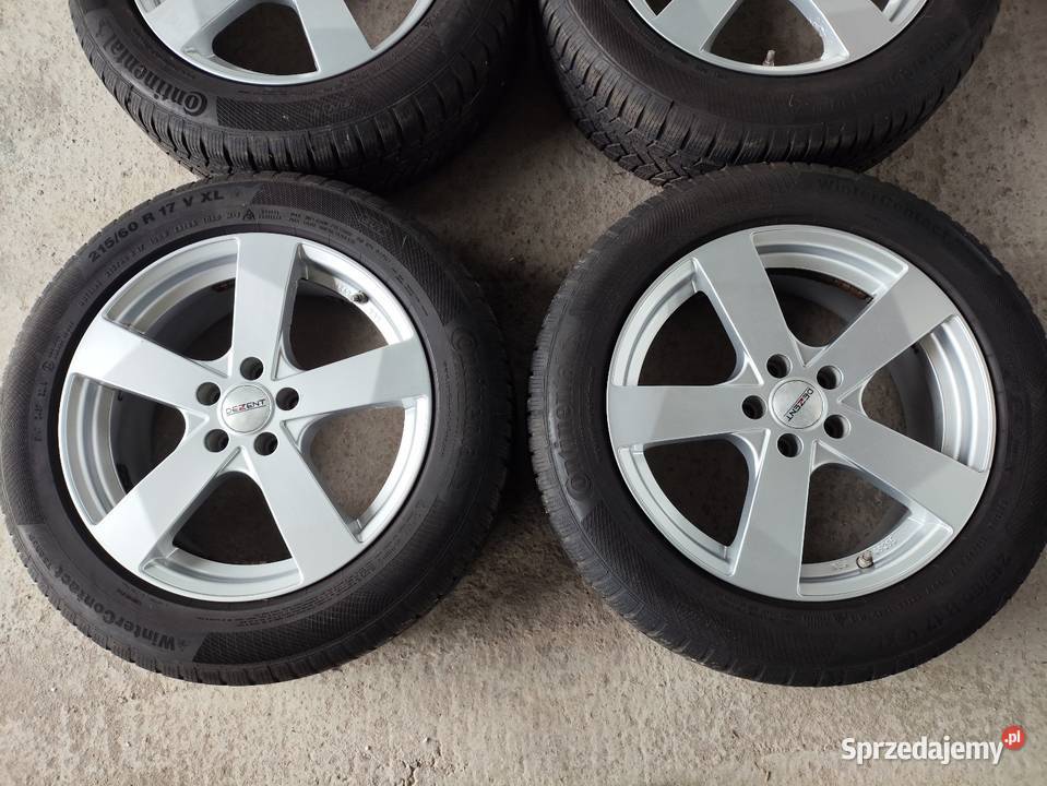 Koła zimowe felgi 17 5x105 czujniki opony Gowarczów
