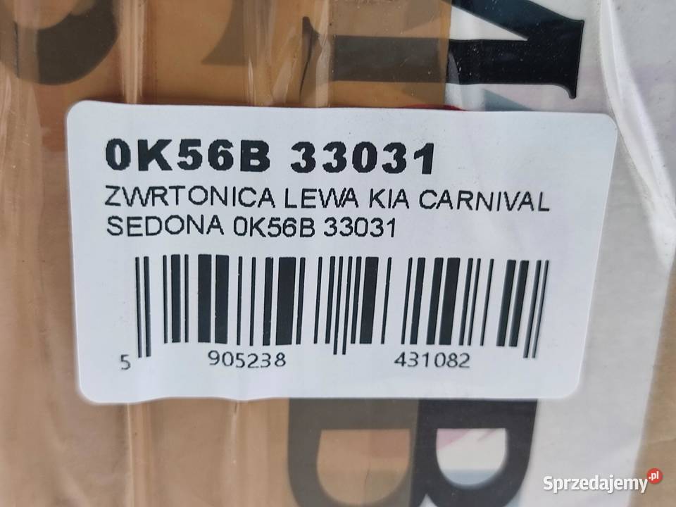 ZWRTONICA LEWA KIA CARNIVAL AT MT 20002006 sprzedam