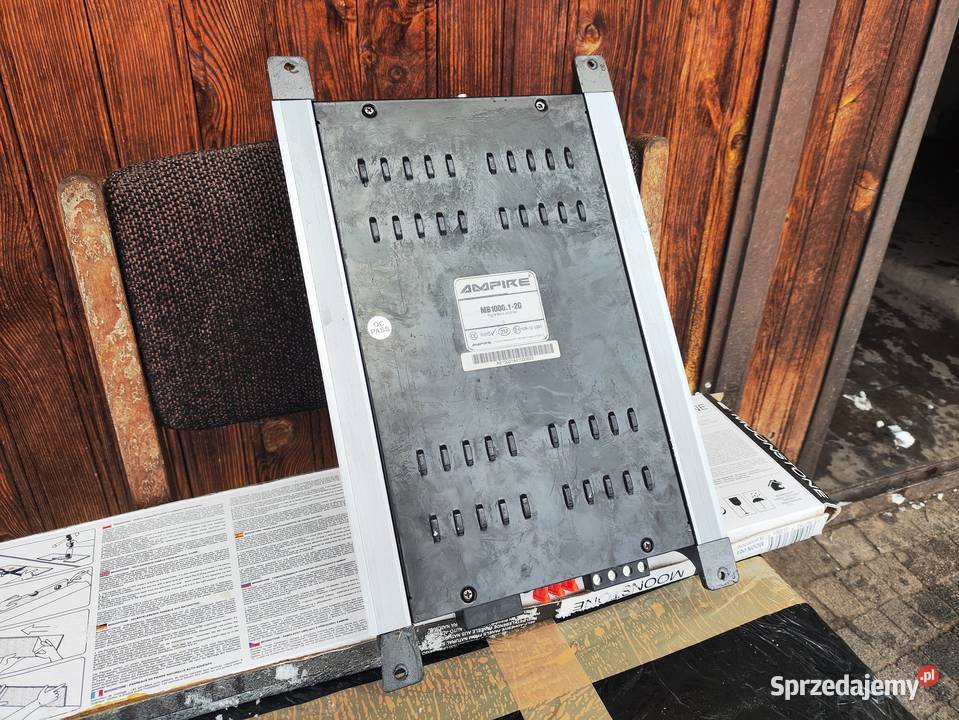 Wzmacniacz samochodowy 1 kanałowy monoblok Wzmacniacze Niegowonice