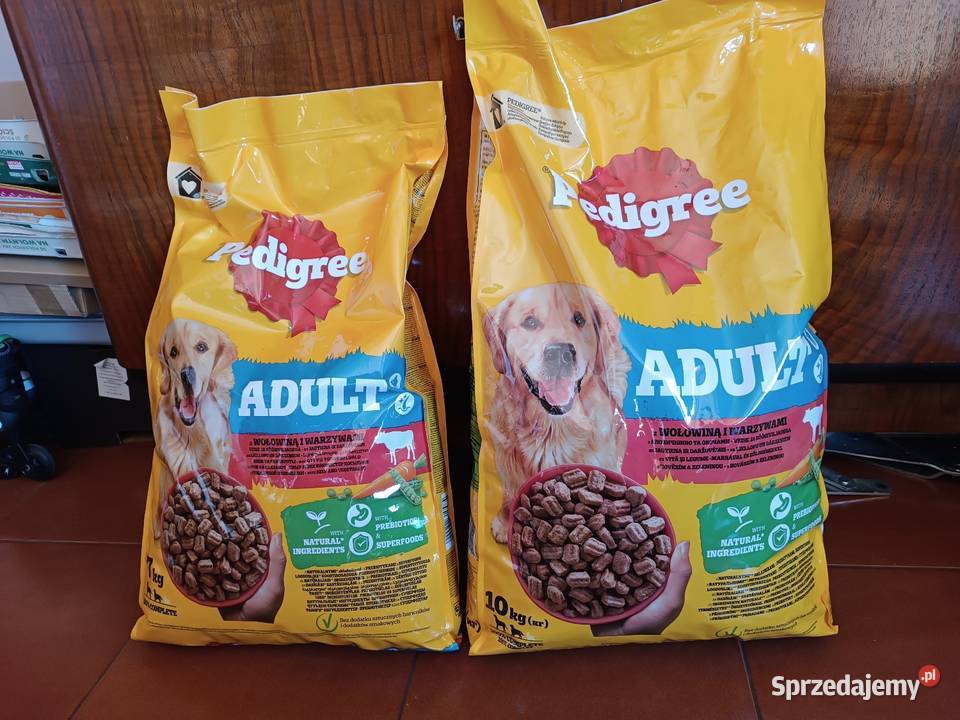 Zestaw 2 x karma sucha psa PEDIGREE z wołowiną i śląskie Szczyrk sprzedam