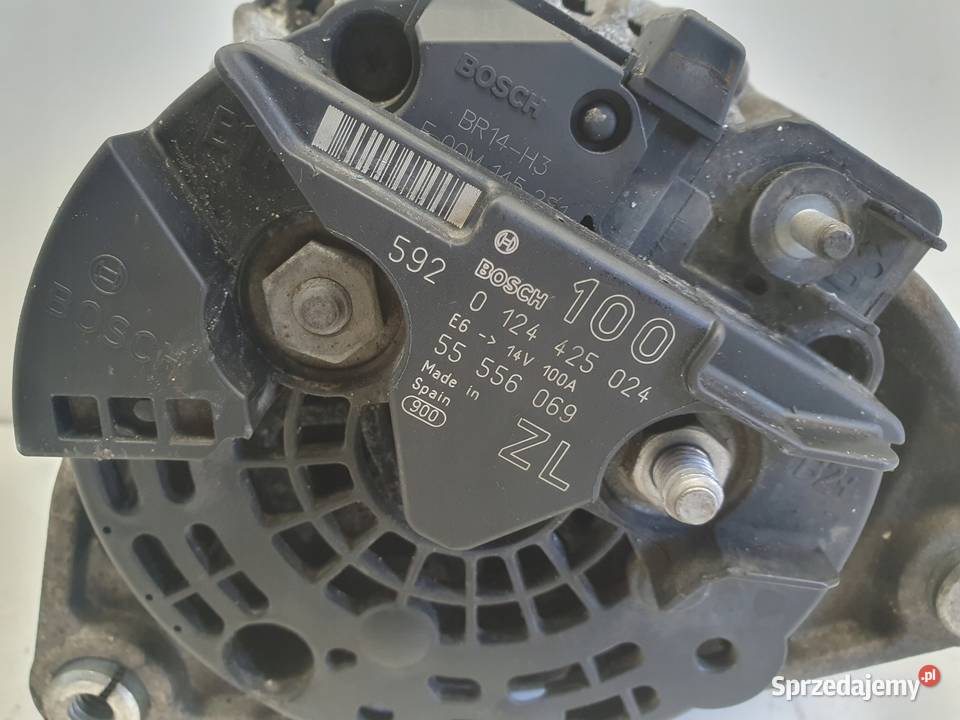 ALTERNATOR Opel Corsa D 14 16V bosch 0124425024