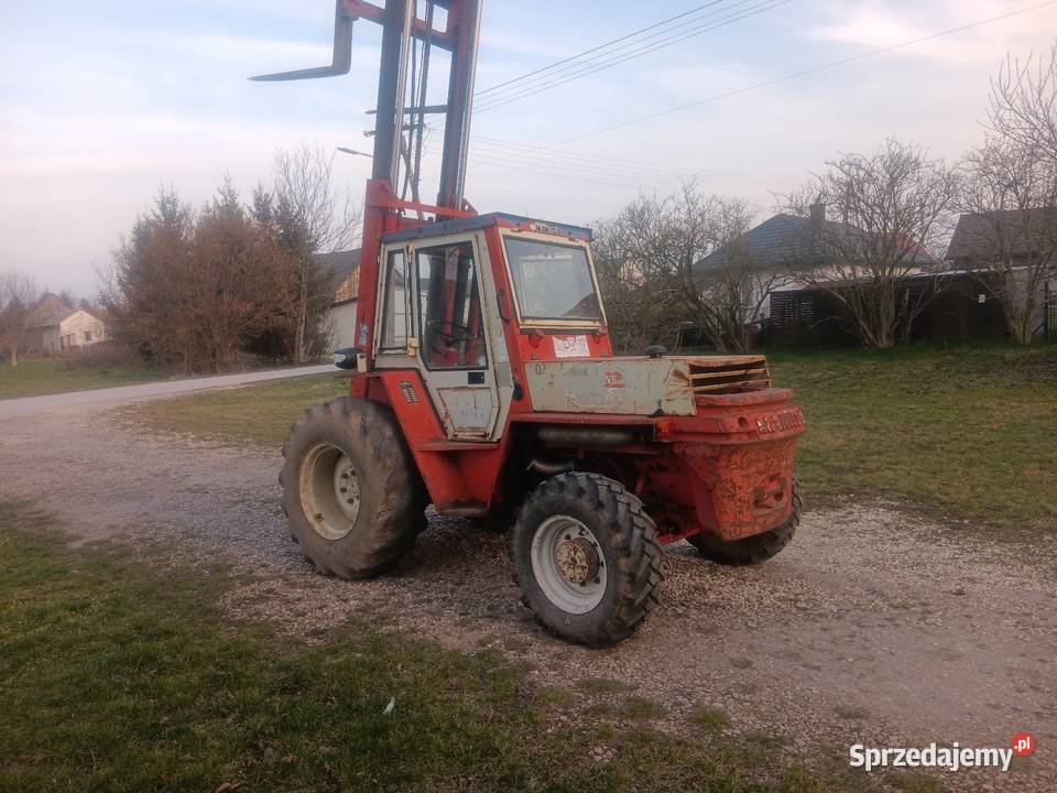 Wózek widłowy terenowy 4x4 regulowane widły Damiany