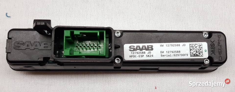 Panel Przełącznik ESP SAAB 93 93 II 12792588 Wyposażenie wnętrza Mielęcin