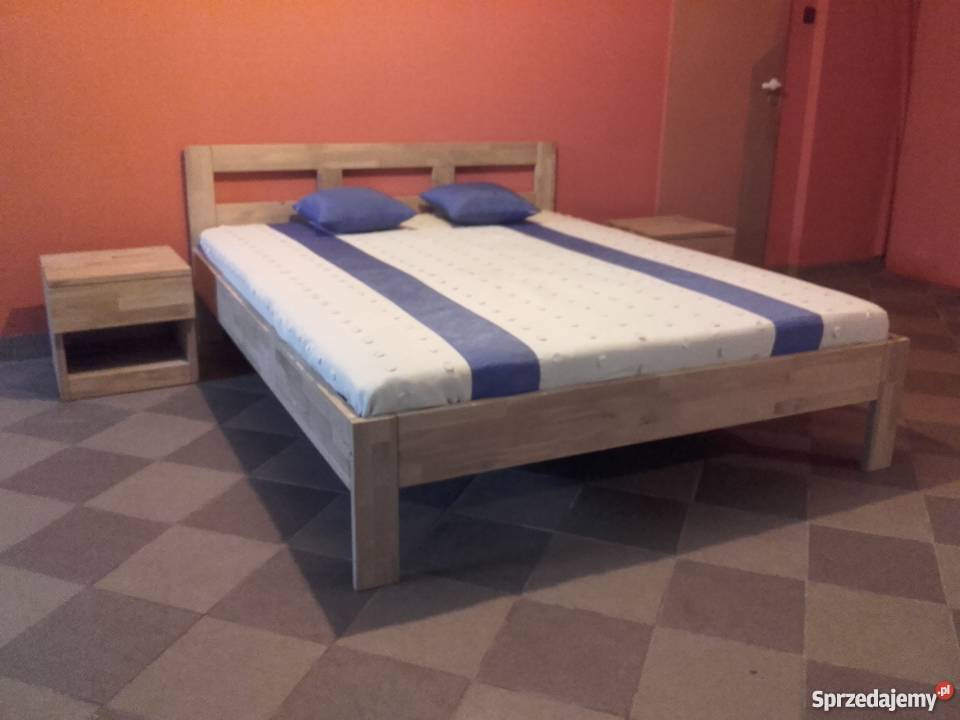 Łóżko 160x200 DĄB ŁÓŻKO DĘBOWE PRODUCENT
