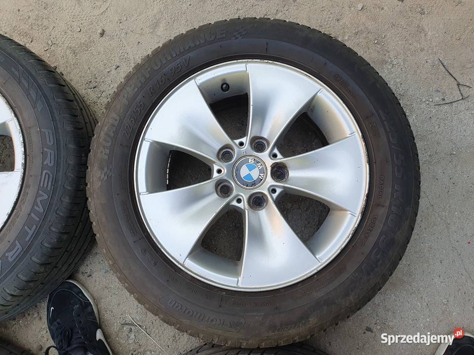 Koła bmw e90 5x120 felgi aluminiowe opony lato Ziębice