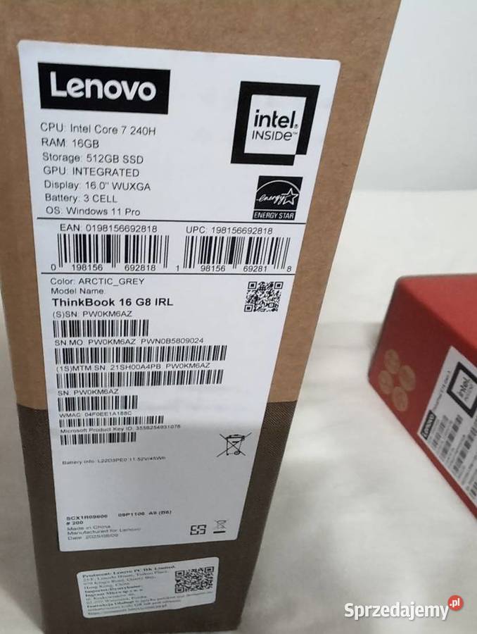 Okazja Nowy zapakowany Laptop Lenovo ThinkBook