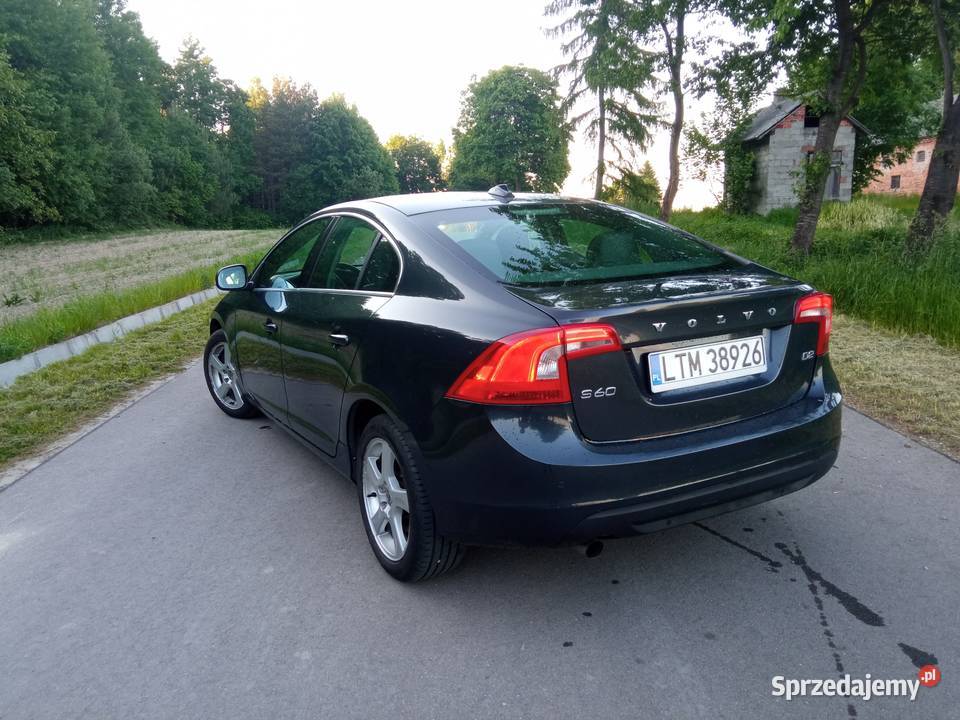 Volvo S60 D2 DriveE 16 D 116 nawigacja Rok produkcji 2012 Tomaszów Lubelski