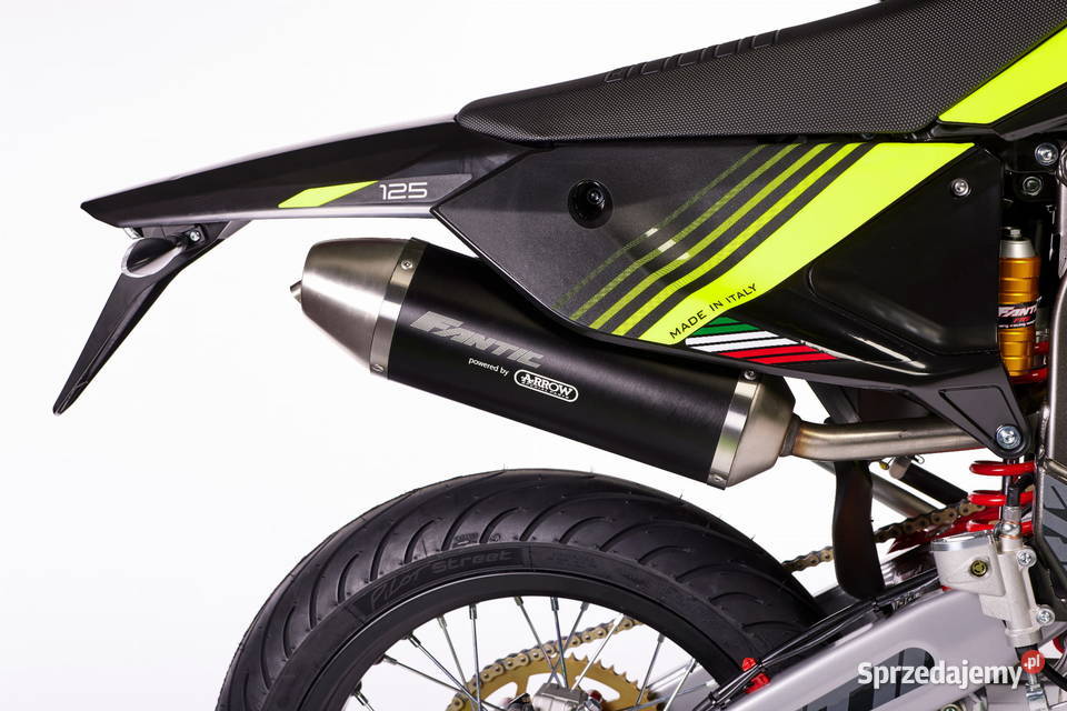 FANTIC XMF125 MOTARD 4T COMPETITION MY23 BLACK Aprilia Szczecin sprzedam