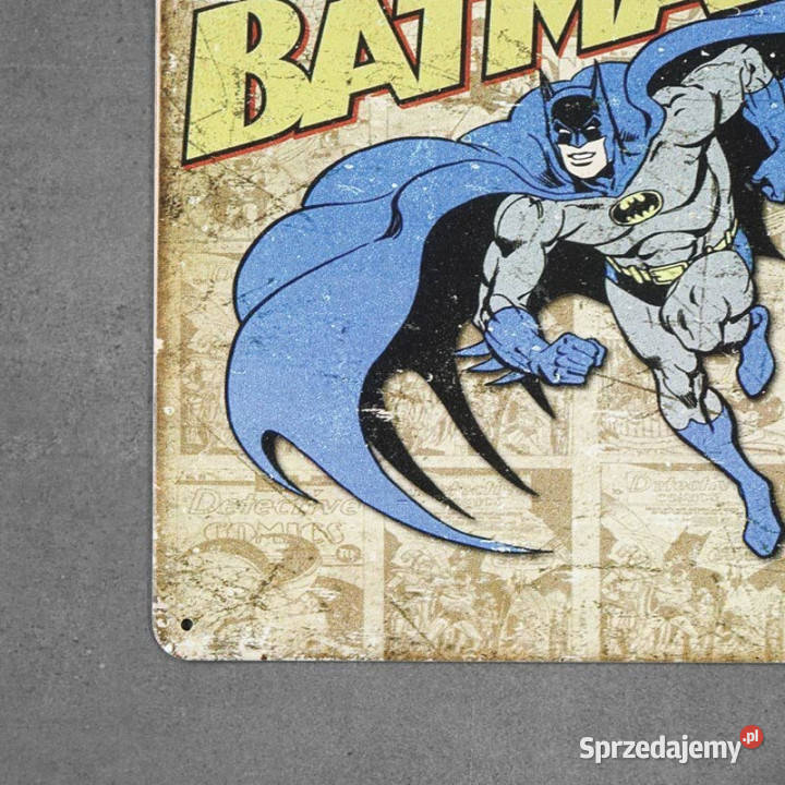 Tabliczka dekoracyjna metalowa BATMAN ROBIN Chmielnik