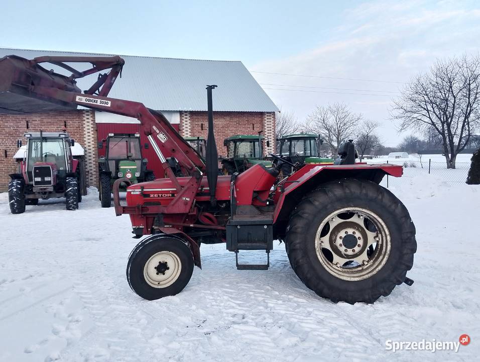 Zetor 6011 z ładowaczem lubelskie Tarnawa Mała