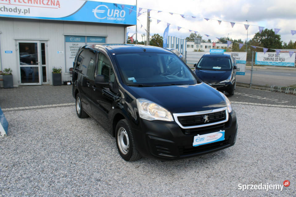 Peugeot Partner 3osobowe L2H1 Gwarancja centralny zamek Peugeot mazowieckie Warszawa