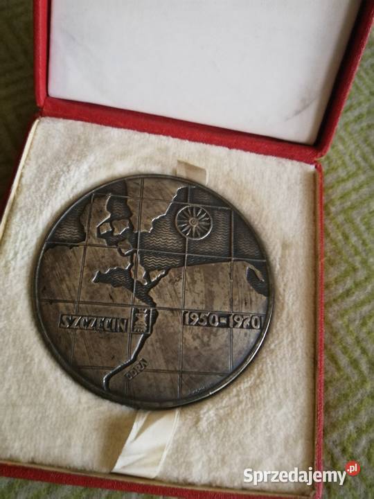 Medal Pamiątkowy XX Lat PŻM Polska Żegluga Szczecin