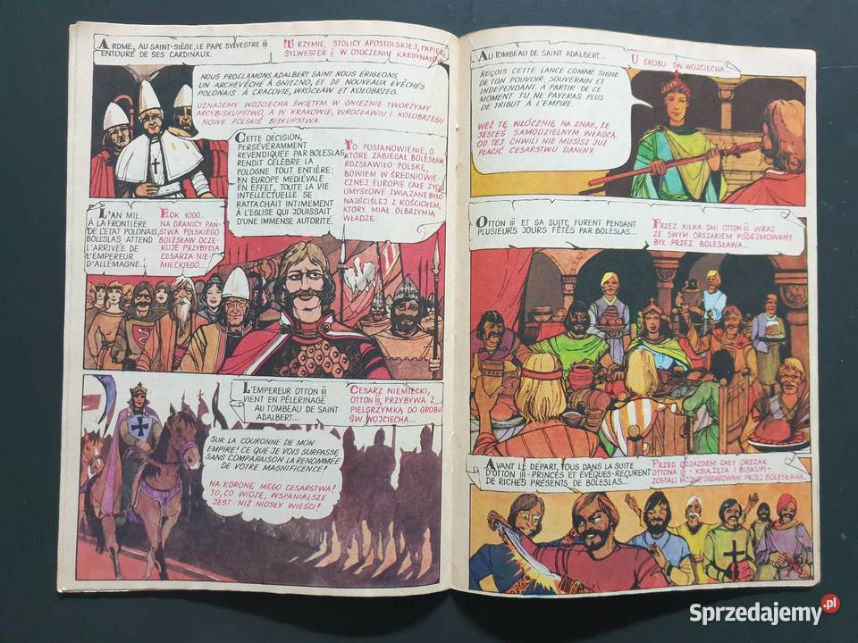 O Mieszku I i jego synu Bolesławie Chrobrym jęz Gdynia