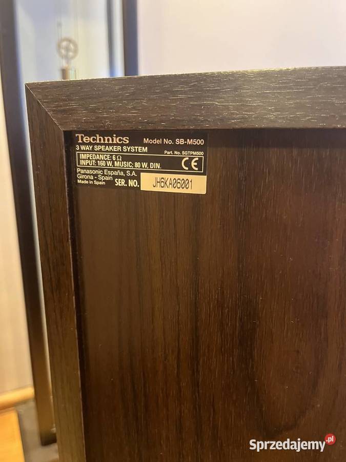Technics SBM500 kolumny instrukcja nowości Głogów