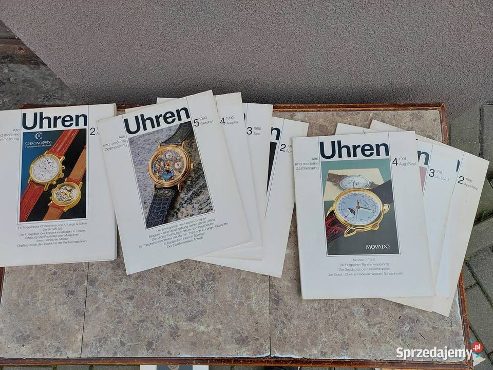 Czasopisma niemieckie zegary i zegarki Uhren Tczew