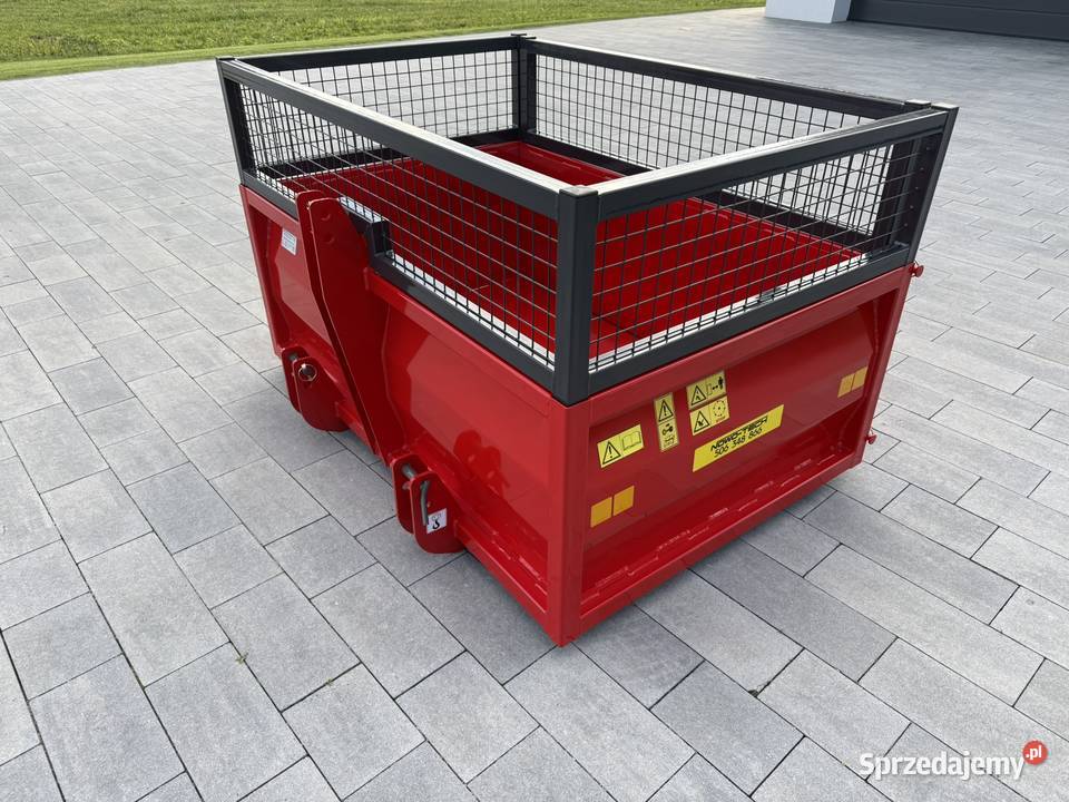 skrzynia transportowa na tył ciągnika tylny TUZ Pomieczyno