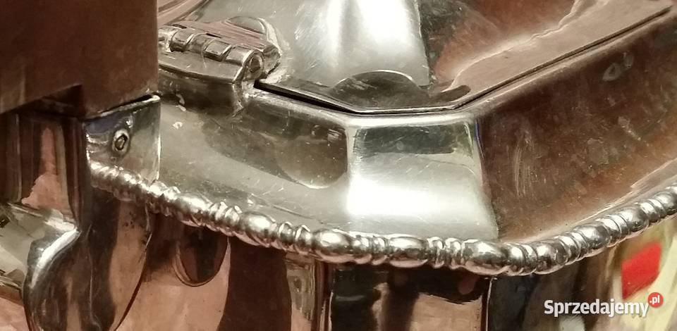 Czajnik stary angielski posrebrzany Art Deco Kraków