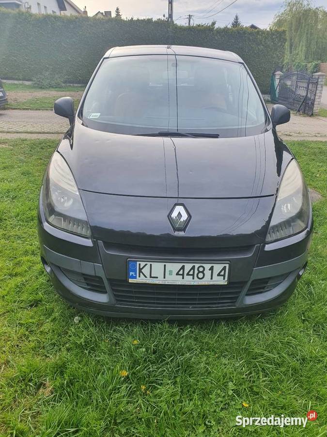 Renault Scenic 15dci Godny polecenia czarny Limanowa