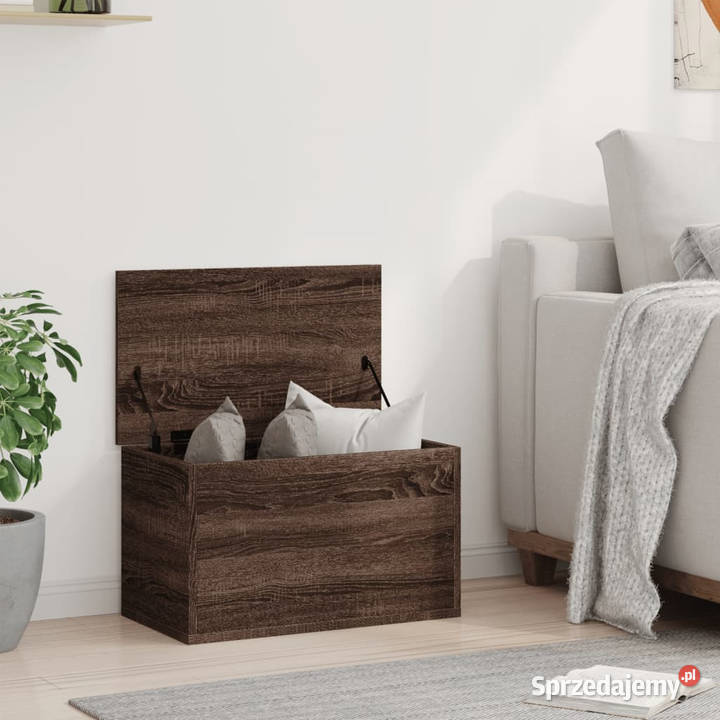 Skrzynia brązowy dąb 60x35x35 materiał mazowieckie Warszawa sprzedam