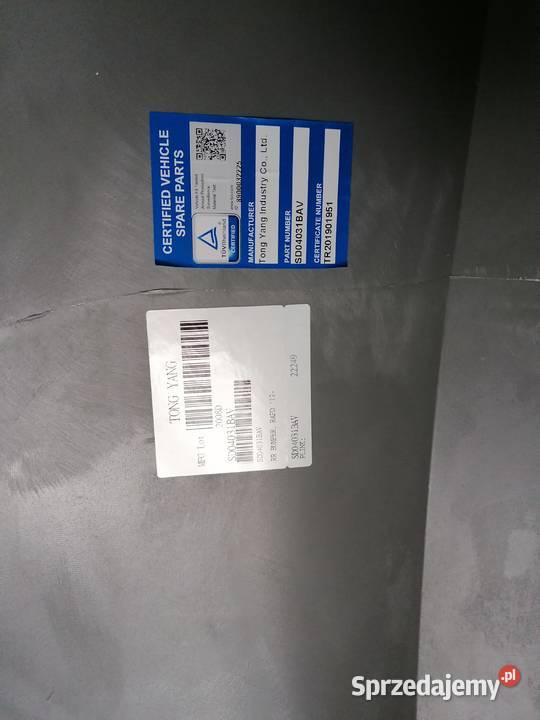 Skoda Rapid liftback zderzak tylni nowy osobowe Jaworznia sprzedam