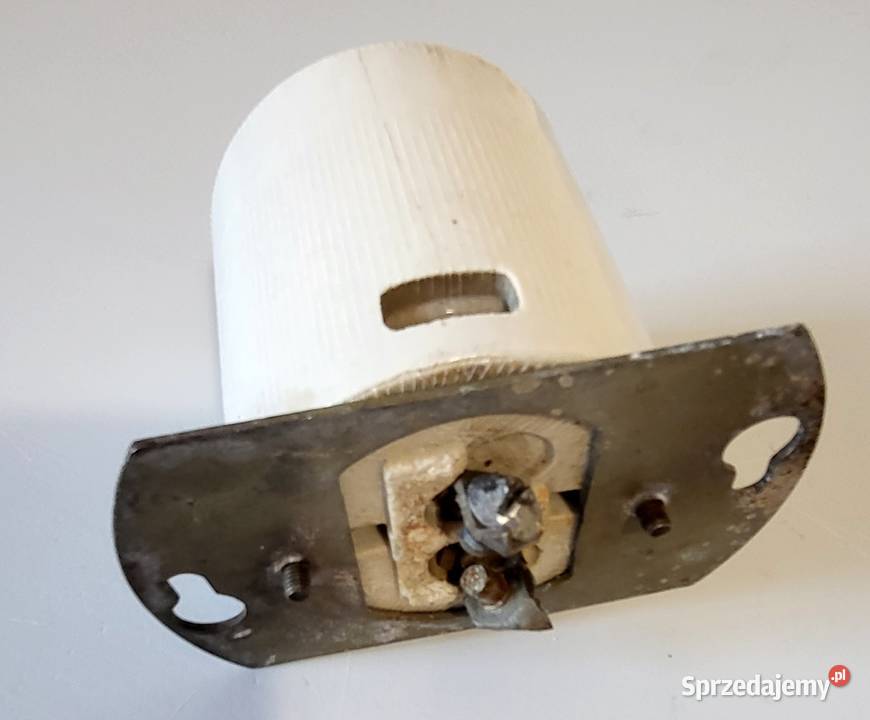 Oprawa ceramiczna żarówki z gwintem E40 Goliat Włodawa sprzedam