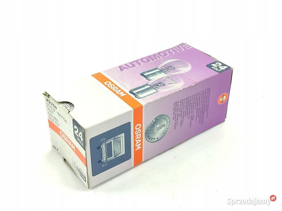 ŻARÓWKA KOMPLET 10 OSRAM 24V P215W BAY15D 7537