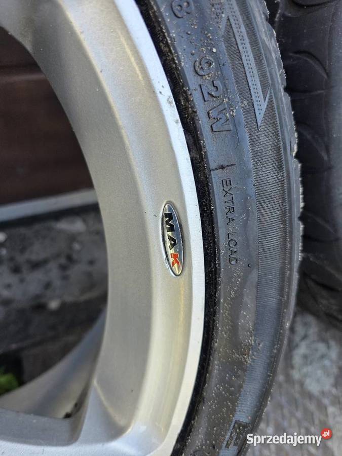 ALUFELGI Firmy MAK 18 C 5x120 sprzedam