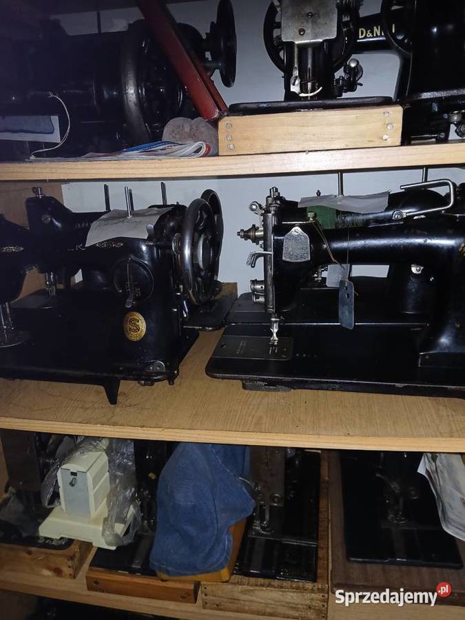 Kolekcja maszyn do szycia Słupia