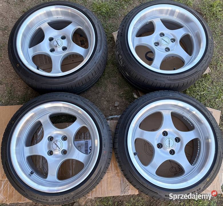 Felgi Borbet T 9Jx16H2 4x100 ET1530 BMW E30 Średnica 16" Samochodowe Drezdenko